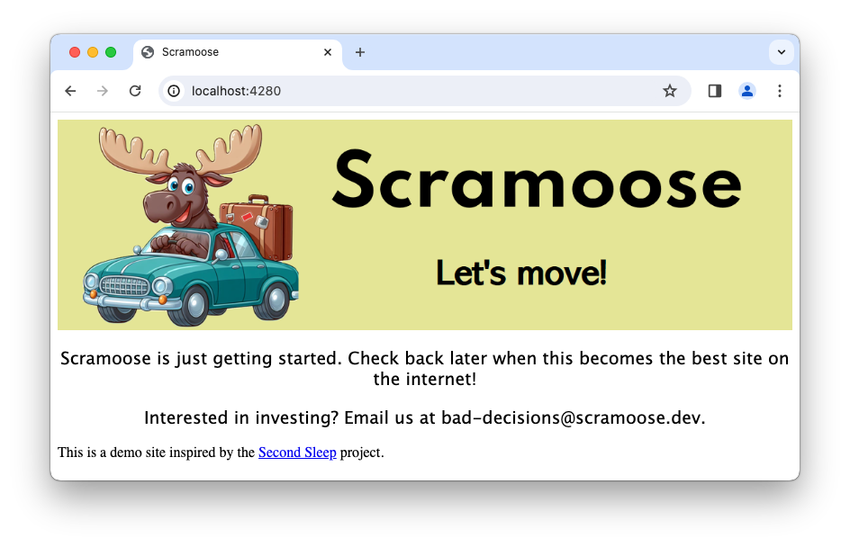 updated public website