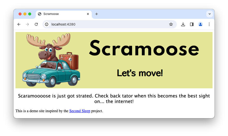 basic public site